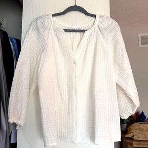 Gap bubble sleeve shirt